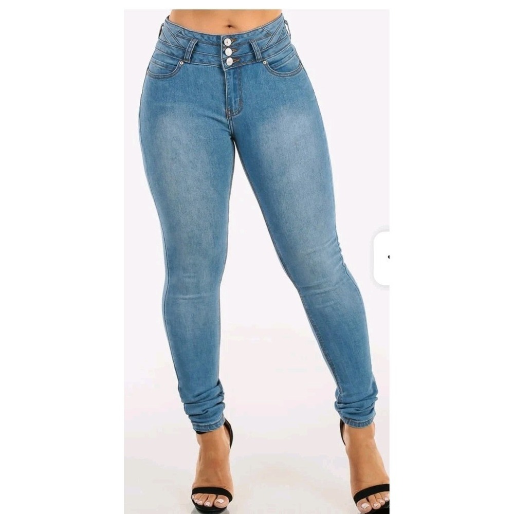 Butt Lift Midrise Stretch Skinny Size 11 NWOT
